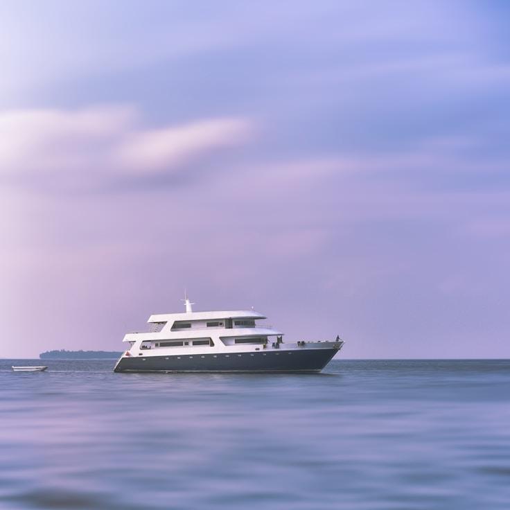 Gourmet dining on board